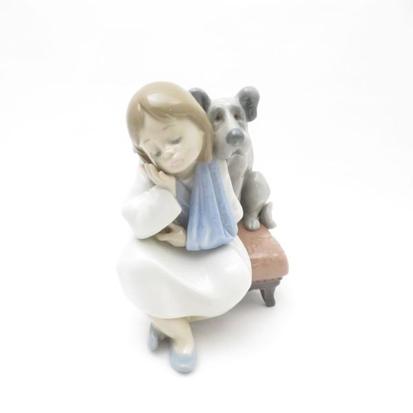 LLADRO リヤドロ 夏の陽ざし 少女 フィギュリン 陶器 置物 LLADRO リヤドロ 夏の陽ざし 少女 フィギュリン 陶器 置物