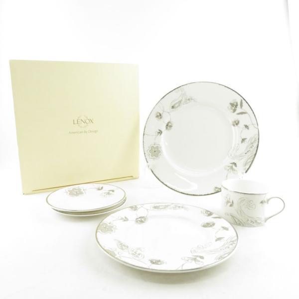 美品 LENOX レノックス PAISLEY TERRACE 中皿 大皿 6枚 セット 15cm 27cm プレート SM1548K LENOX 美品 レノックス PAISLEY TERRACE 中皿 大皿 6枚 セット
