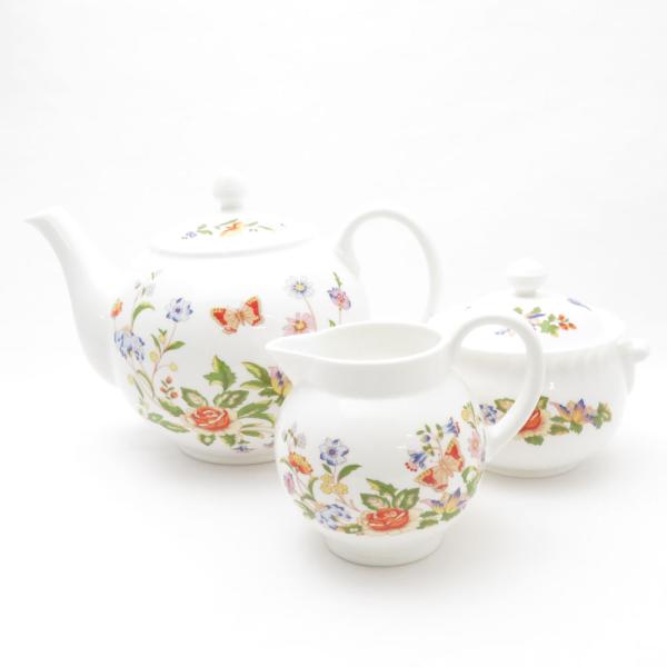 Aynsley 美品 エインズレイ コテージガーデン ティーポット Aynsley 美品 エインズレイ コテージガーデン ティーポット