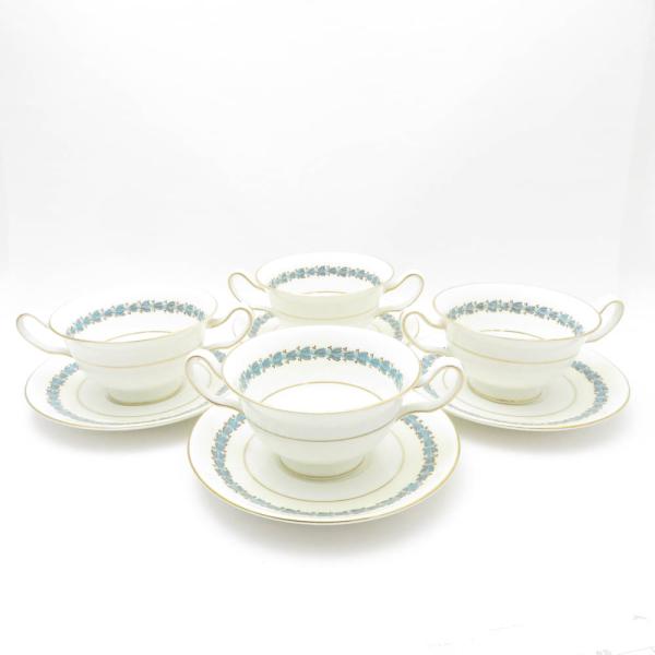WEDGWOOD（ウェッジウッド） アップルドア スープ カップ＆ソーサー 4