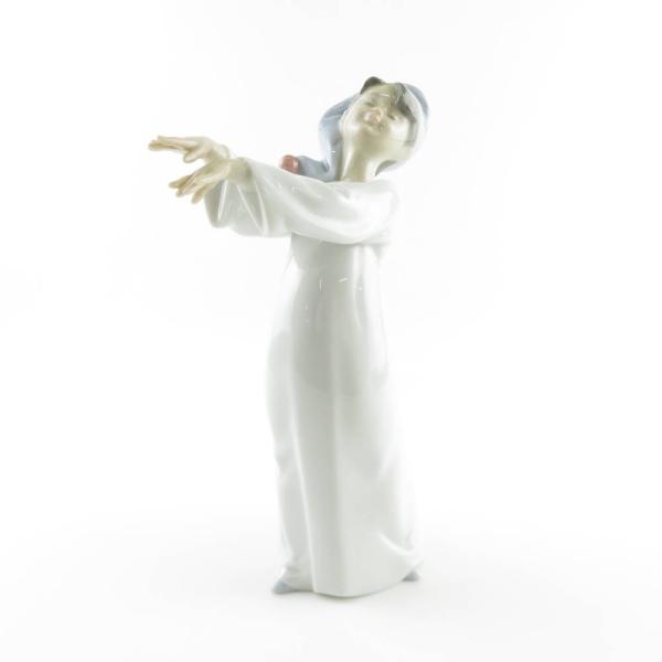 値下げ【廃盤品】LLADRO 秋のロマンス置物置き物