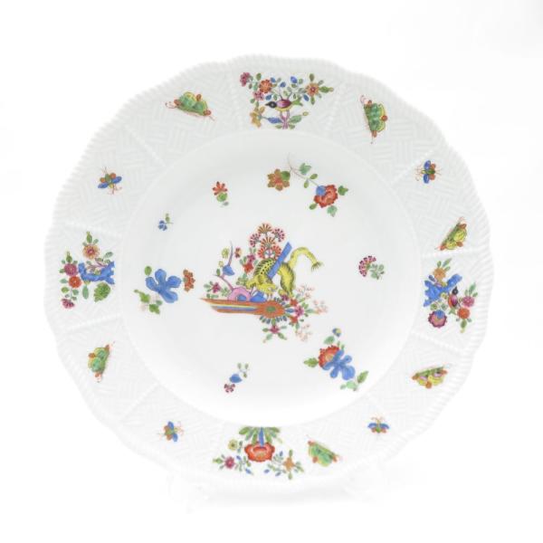 マイセン MEISSEN 竹虎 中皿 22cmプレート 柿右衛門 シノワズリ レア