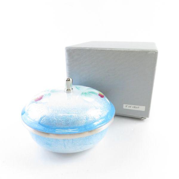 未使用 その他 安藤七宝焼き 「ボンボンカトレア」小物入れ SY5411F