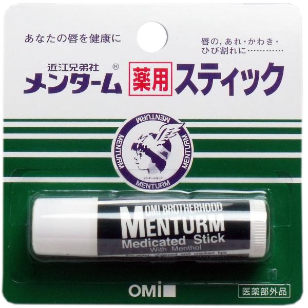 近江兄弟社 メンターム 薬用スティック リップケア リップクリーム （医薬部外品） 4g ×1個