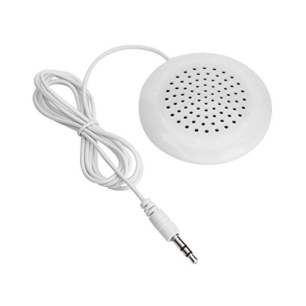 Garsent ミニスピーカー、MP3、MP4、CDプレーヤー、携帯電話などのステレオサウンドHIFIスピーカーを備えた3.5mmDIYポータブルピロースピーカー。