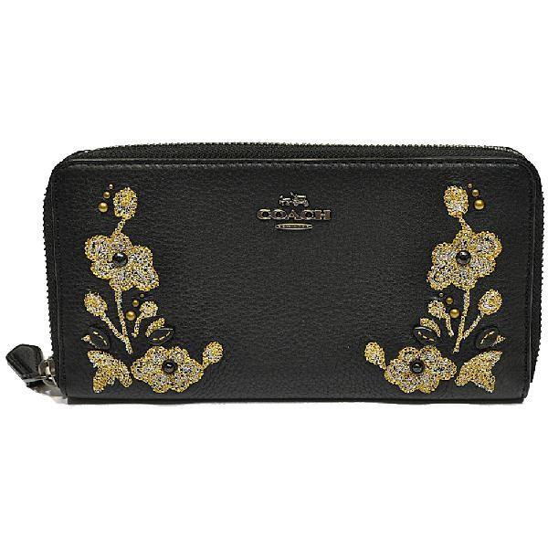 COACH（コーチ） 【並行輸入品】 財布 長財布 F11885 QB/BK レザー