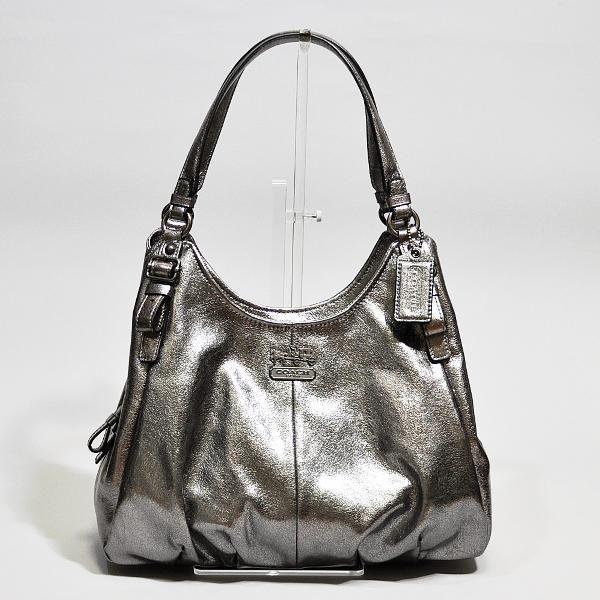 コーチバッグ ショルダーバッグ COACH マディソン メタリック