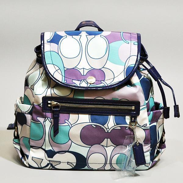 コーチバッグ リュックサック COACH カイラ スカーフ プリント