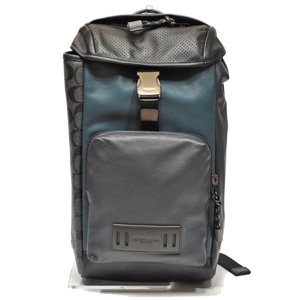 コーチ シグネチャー PVC×レザー ショルダーバッグ 肩掛け ボディバッグ COACH - 【未使用に近い】◇コーチ◇ シグネチャー / PVCレザー