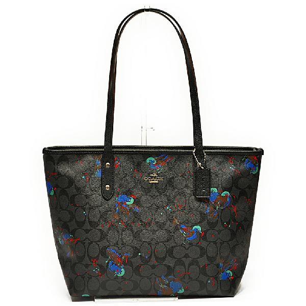 ▲美品 コーチ COACH バッグ トートバッグ バードプリント F22293 COACH（コーチ） 【並行輸入品】 トート バッグ COACH F22293 SVM5O