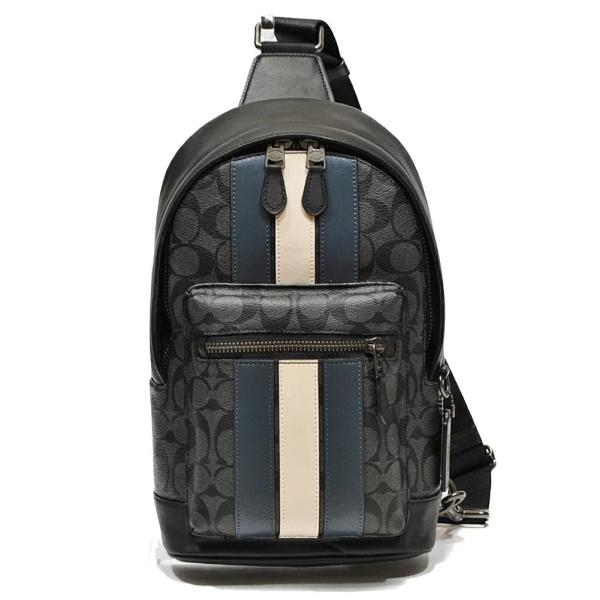 【hajime】 coachトラックパック　シグネチャー　ボディバック hajime様専用】 coachトラックパック シグネチャー ボディバック