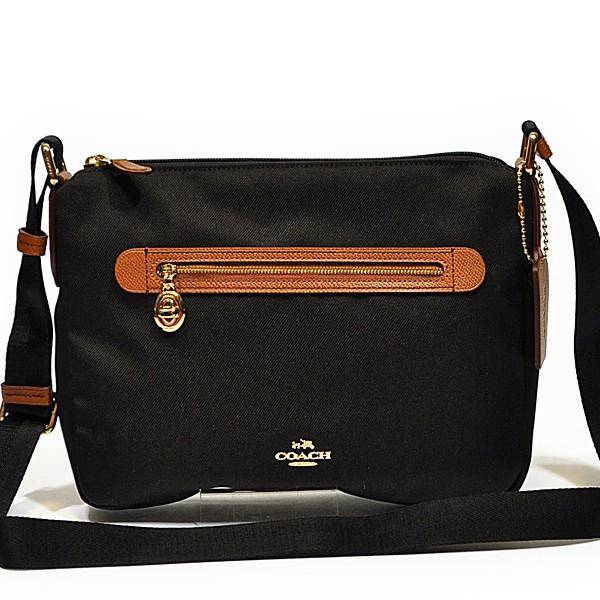 【並行輸入品】 コーチ COACH 斜め掛け ショルダー バッグ F37239 IMBLK ポリエステル ツイル クロスボディー ブラック