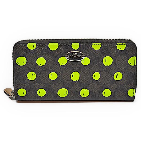 COACH コーチ 財布 長財布 F52578 SVDLP PVC シグネチャー
