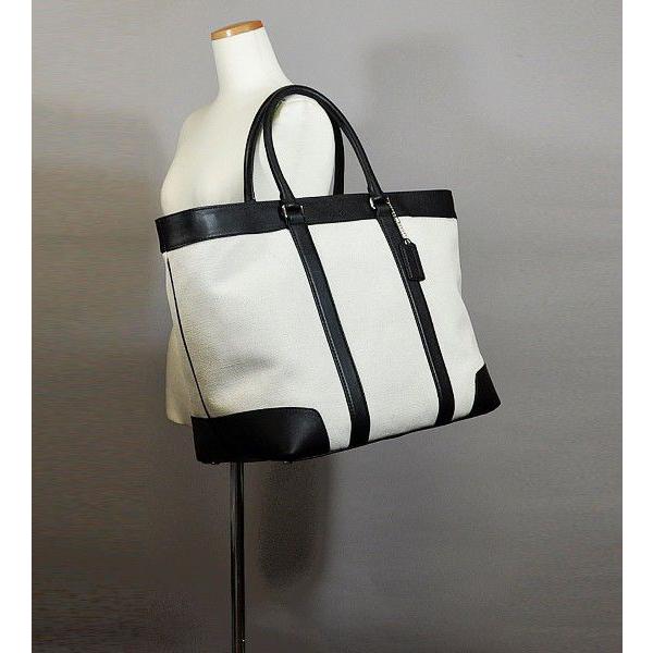 コーチ バッグ トート メンズ Coach F708 ブリーカー シティー キャンバス ウィークエンド トート Snabk ナチュラル ブラック Buyee Buyee 日本の通販商品 オークションの代理入札 代理購入