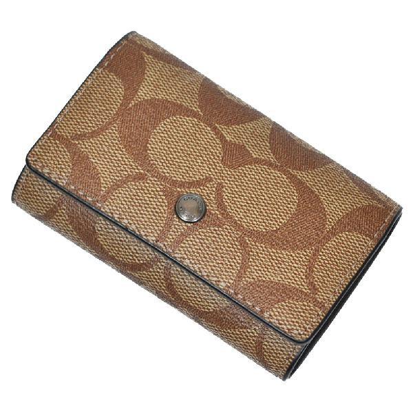 COACH 【並行輸入品】 コーチ 財布 キーケース F78675 QBTN2 5リングス  