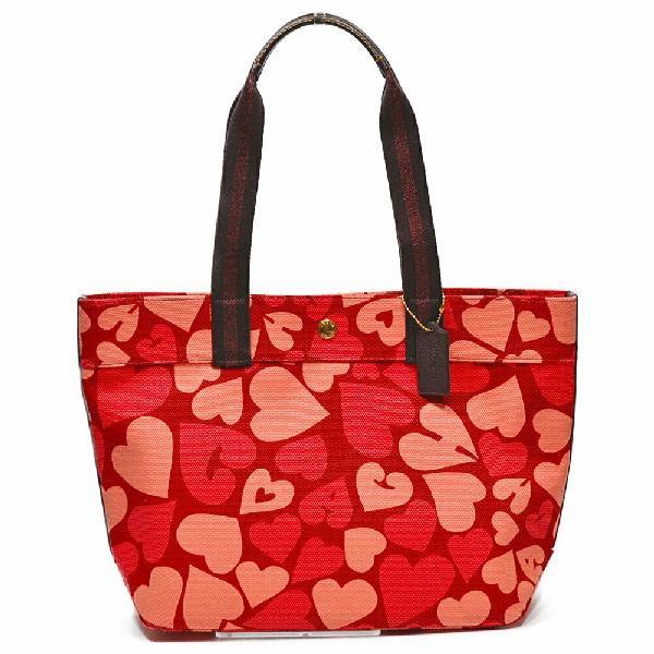 コーチ トート バッグ Coach F Imqa3 コーチ ハート プリント キャンバス トート ジャスパーマルチカラー imqa3 Uruzz 通販 Yahoo ショッピング