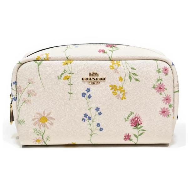コーチ　リップ柄　ポーチ 楽天市場】コーチ COACH フローラル コスメティック ポーチ
