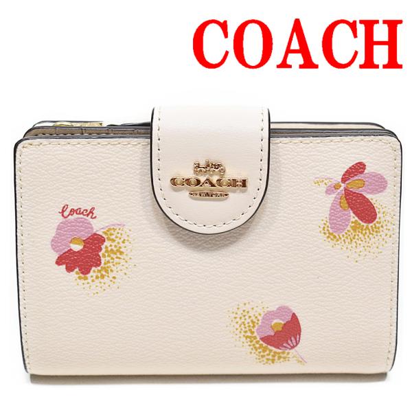 COACH アウトレット花柄 長財布 ホワイトお値下げ中　Aです 在庫 処分 セール 通販ファッション - COACH アウトレット花柄