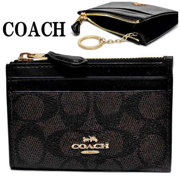 極美品 COACH コーチ マネークリップ コインケース シグネチャー PVC 極美品 COACH コーチ マネークリップ コインケース シグネチャー PVC