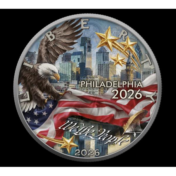2026 アメリカンイーグル アメリカ独立250周年「Present（現在）」銀貨