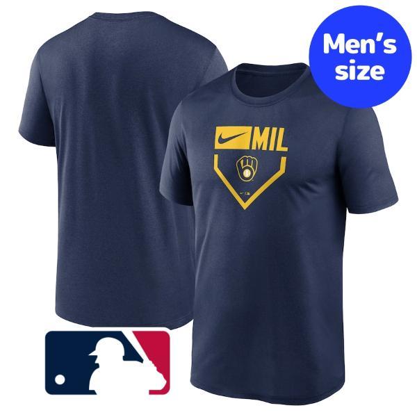 NIKE（ナイキ） MLB公式 メンズ Tシャツ 半袖トップス Navy