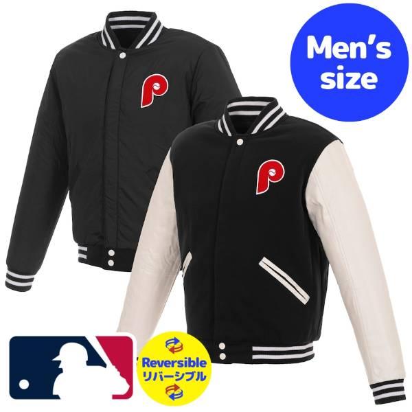 MLB公式 メンズ スタジャン アウター フィラデルフィア・フィリーズ