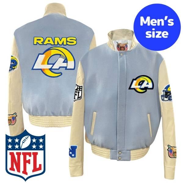 NFL公式 メンズ アウター スタジャン ロサンゼルス・ラムズ Los