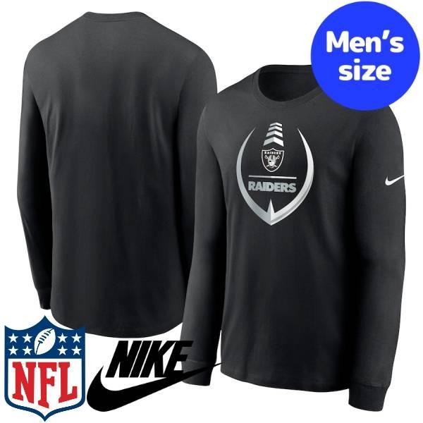 NIKE RAIDERS レイダース Tシャツ NFL アメフト Nike Dri-FIT Logo Legend (NFL Las Vegas Raiders) Men's T-Shirt