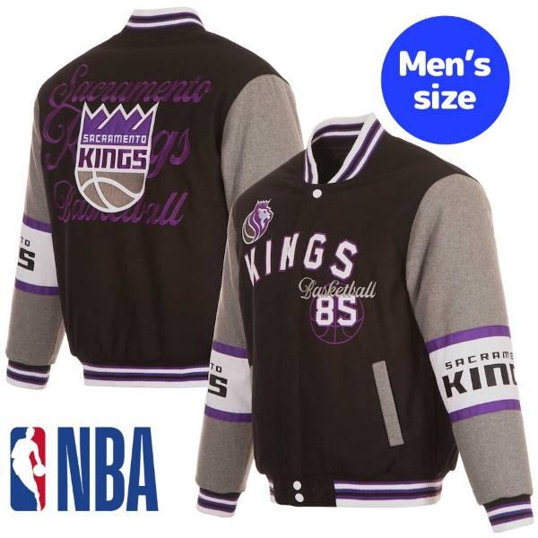 NBA公式 メンズ アウター スタジャン サクラメント・キングス