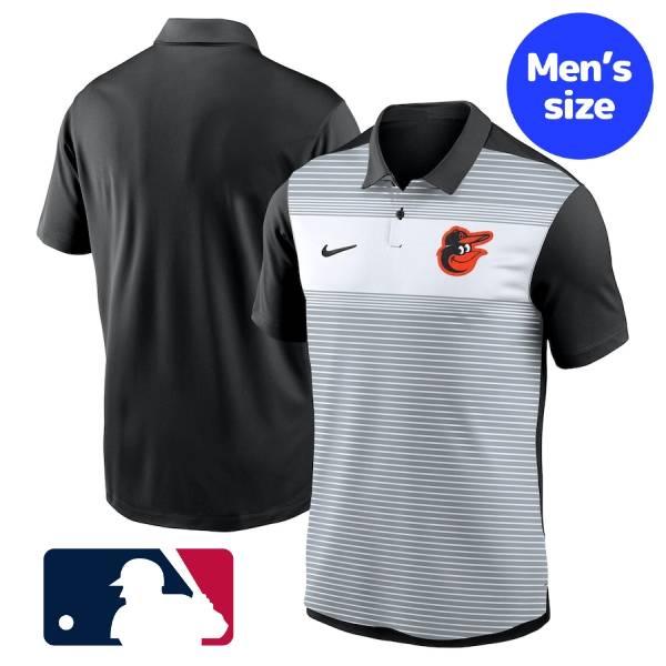 MLB公式 ナイキ Nike メンズ ポロシャツ 襟付きシャツ 半袖トップス 菅野智之 ボルティモア・オリオールズ Baltimore Orioles