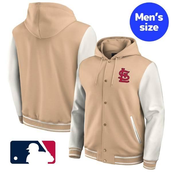 MLB セントルイス　カージナルス スタジャン MLB公式 メンズ アウター ジャケット スタジャン プロスタンダード