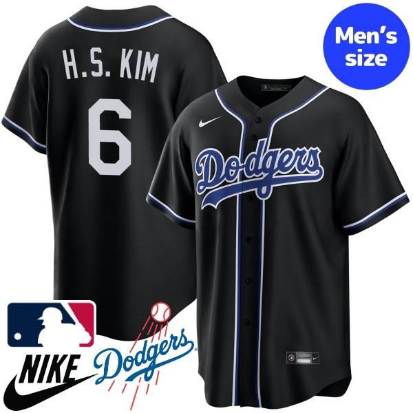 MLB NIKE ナイキ メンズ ユニフォーム ジャージ ユニホーム ロサンゼルス・ドジャース 金慧成 キム・ヘソン Los Angeles Dodgers