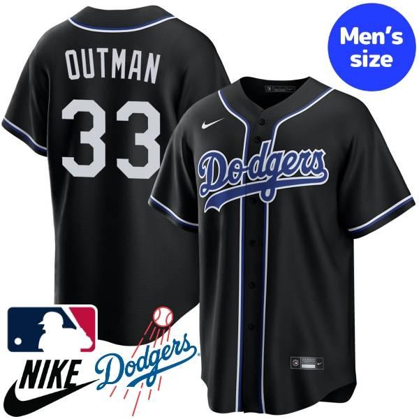 NIKE正規品】ロサンゼルス・ドジャース ブラックユニフォーム Lサイズ