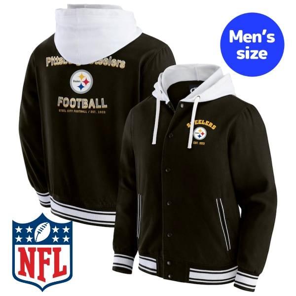 NFL公式 メンズ アウター スタジャン ピッツバーグ・スティーラーズ