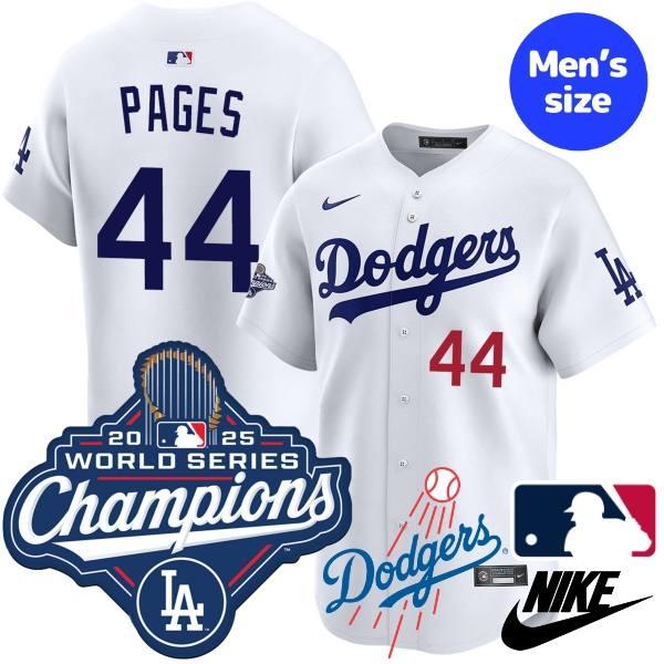 MLB NIKE ナイキ ユニフォーム ユニホーム ジャージー ロサンゼルス・ドジャース アンディ・パヘス Andy Pages Los Angeles Dodgers