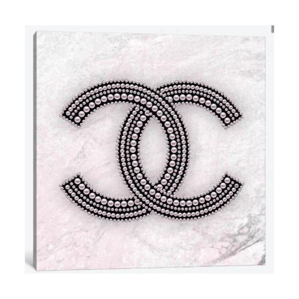 米国発ブランドオマージュアート Chanel Logo Pink シャネル CHANEL