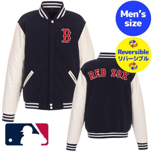 MLB公式 メンズ スタジャン バーシティジャケット リバーシブル