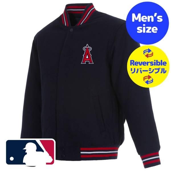 MLB公式 メンズ スタジャン バーシティジャケット リバーシブル