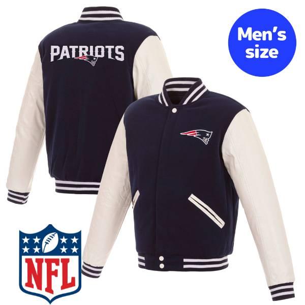 NFL公式 メンズ アウター スタジャン バーシティジャケット アメフト 