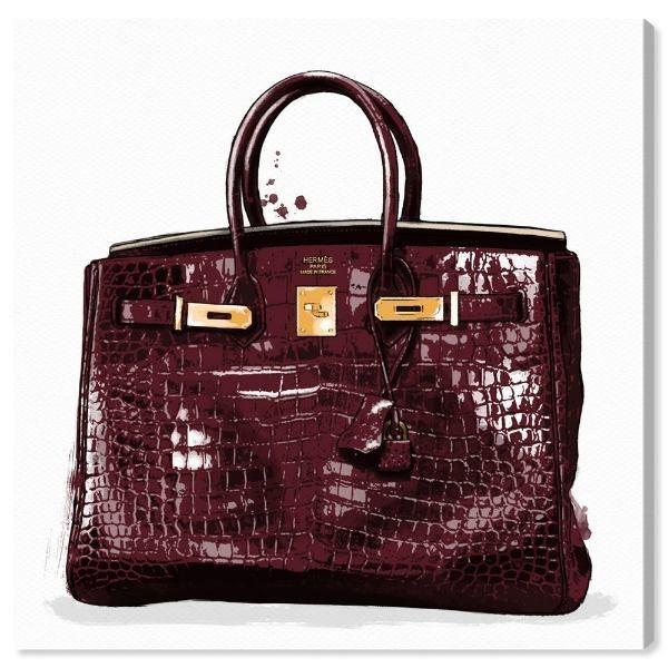 オリバーガル エルメス 絵画 インテリア アートパネル 41x41cm Garnet