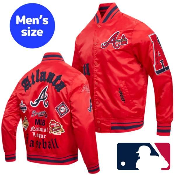 プロスタンダード MLB公式 メンズ アウタージャケット サテン