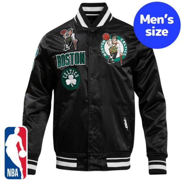 プロスタンダード NBA メンズ アウター ナイロンジャケット サテン