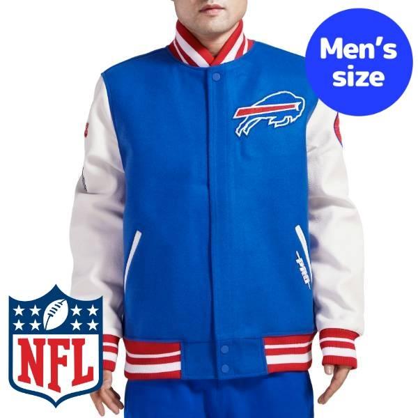 NFL Buffalo おろす Bills バッファロービルズ スタジャン Lサイズ NFL Buffalo おろす Bills バッファロービルズ スタジャン Lサイズ