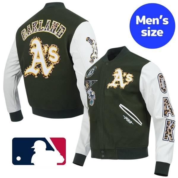 MLB オークランド・アスレチックス　オーバーサイズスタジャン　新品 新品 MLB オークランド・アスレチックス オーバーサイズ