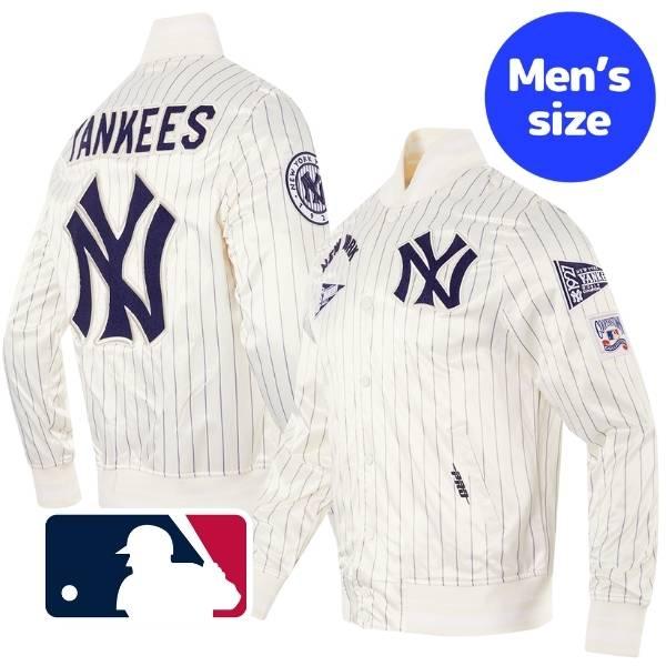 MLB ニューヨーク ヤンキース ヴィンテージ スタジャン 良フェード XL