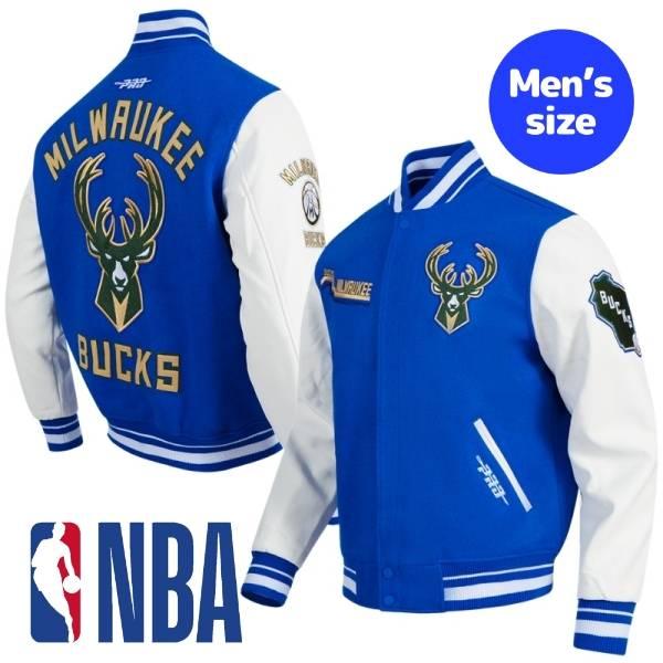 NBA公式 メンズ アウター バーシティジャケット スタジャン ジャンパー