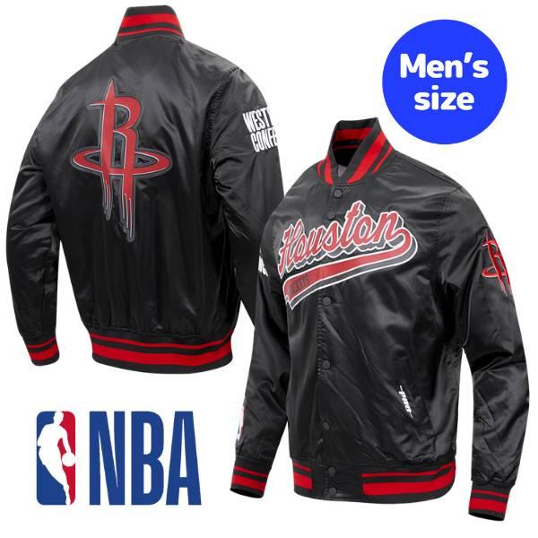 ヒューストンロケッツスタジャン プロスタンダード NBA公式 メンズ アウター スタジャン ナイロン