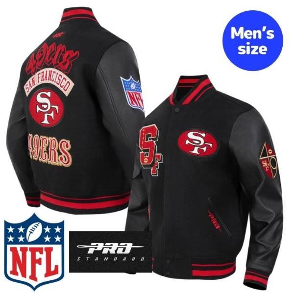 NFL公式 メンズ アウター スタジャン バーシティジャケット プロ