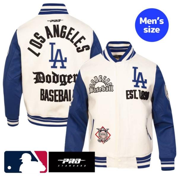 MLB公式 正規品 メンズ アウター スタジャン ジャケット ロサンゼルス 