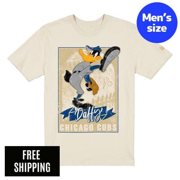 MLB シカゴ・カブス 今永昇太 鈴木誠也 メンズ Tシャツ メジャーリーグ ニューエラ New Era Chicago Cubs Daffy Duck